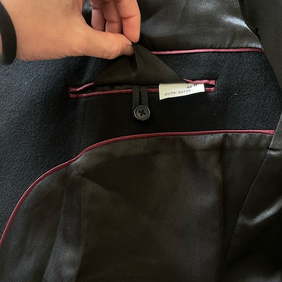 Pronto Uomo 100% Cashmere Long Coat- SIZE:46R - Picture 6 of 7